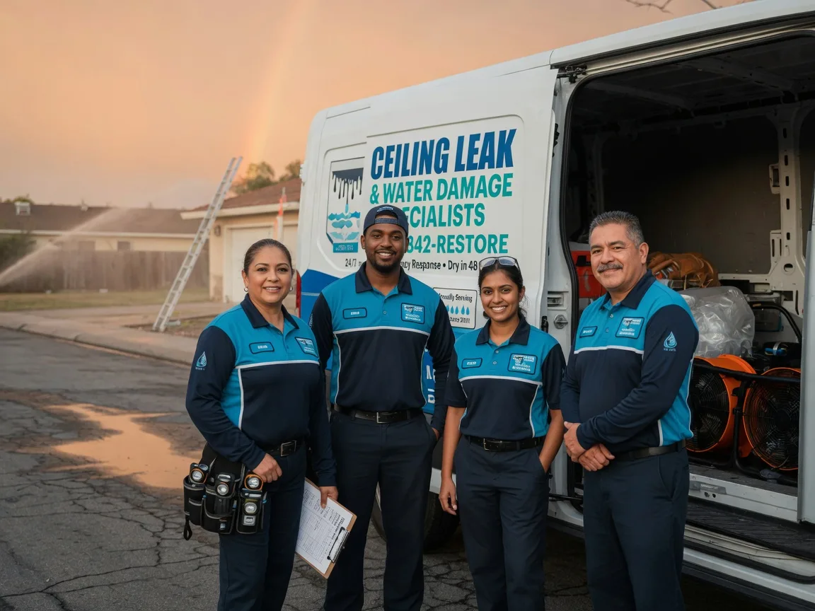 Ceiling Leak Cleanup company in Lummi Island, WA